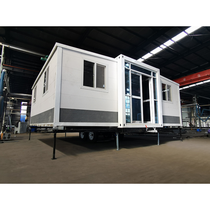 Custom shipping luxury prefab container foldable house coffee shop prefabricated cheap modular portable box house