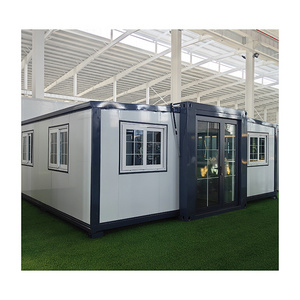 Foldable Building 2 Bedroom Portable Modular Home China Shipping 20Ft 40Ft Expandable Folding Container Prefabricated House