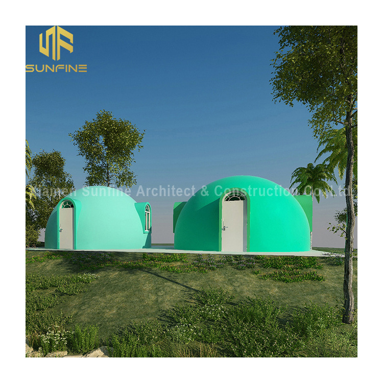 Modulare Fertighauser Modular Houses Dome Homes Prefab Eco Housing Living Prefab Houses Dome Home Kits For Resort And Hotel