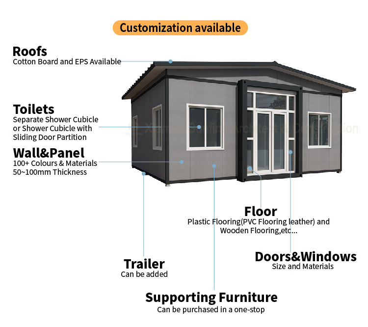 20 40 ft luxury model modular homes china expandable container small folding containers prefab shed house portable easy assemble