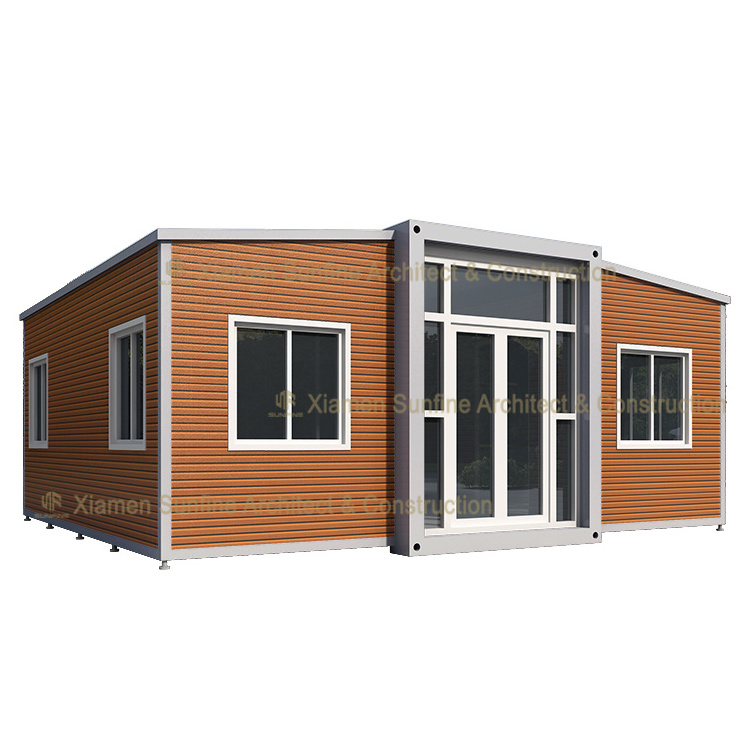 Australian Style Prefabricated Prefab House Living Expandable Container Home Modular Folding House