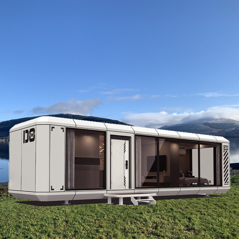 Modern Portable Space Capsule Prefab Modular Container House Luxury Granny Flats Tiny Capsule Homes With Furniture