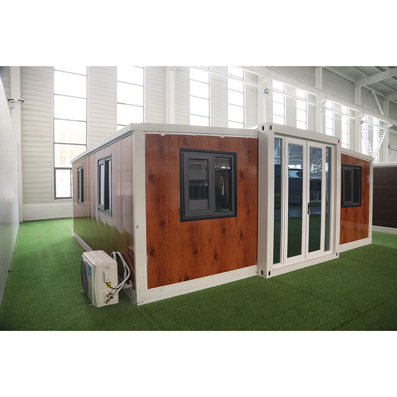 20 and 40ft luxury prefabricated portable homes 2 3 4 5 bedroom expandable foldable container house small prefab smart house