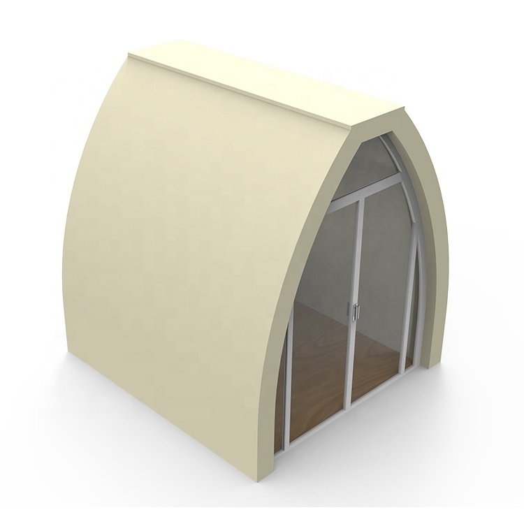 Insulated Graphene Eps Prefabricated Dome Residential House Fire Prefabricated Resistance Polystyrene Foam Dome Home Modern 1set