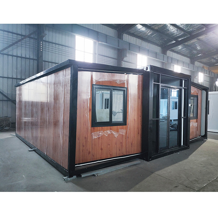 20/30/40 ft China prefabricated house home easily installed and serviced expandable modular homes with bathroom and kitchen