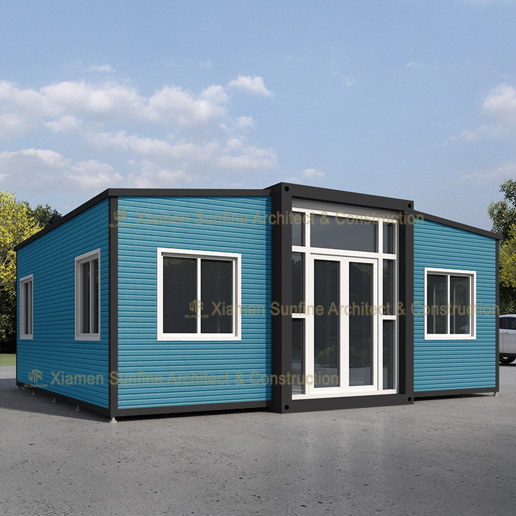 Australian Style Prefabricated Prefab House Living Expandable Container Home Modular Folding House