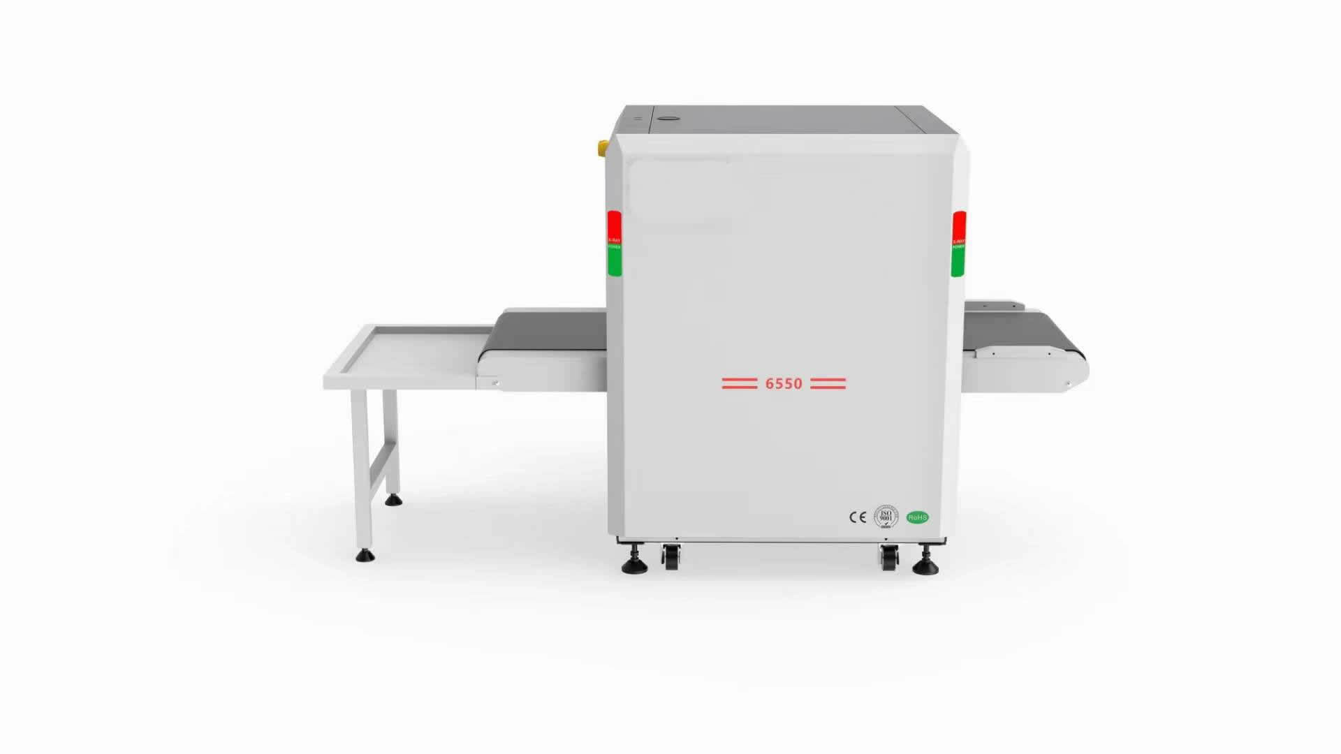 Security threat screening x-ray baggage scanner 6040 bags inspection x ray scanner