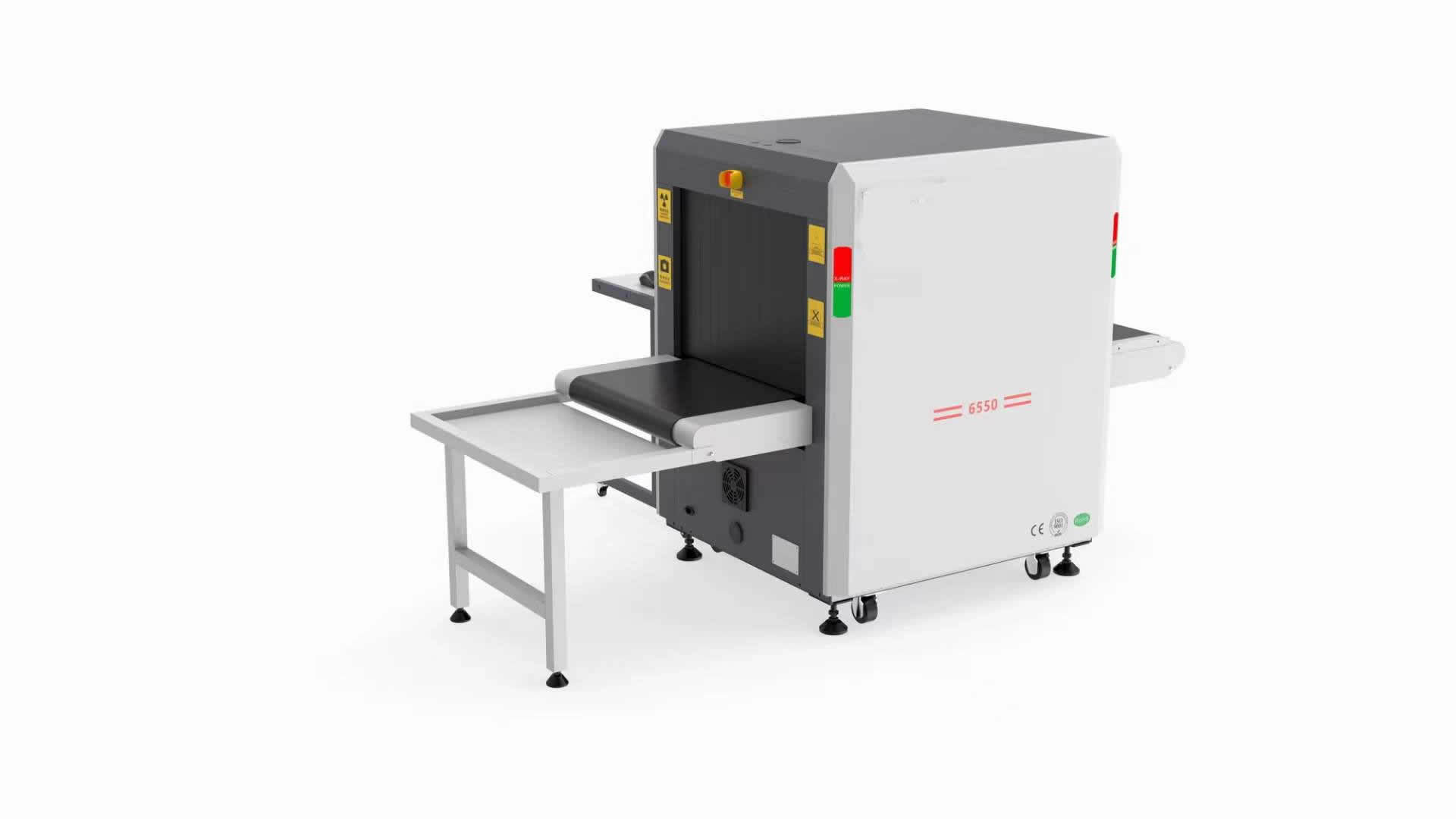 Security threat screening x-ray baggage scanner 6040 bags inspection x ray scanner