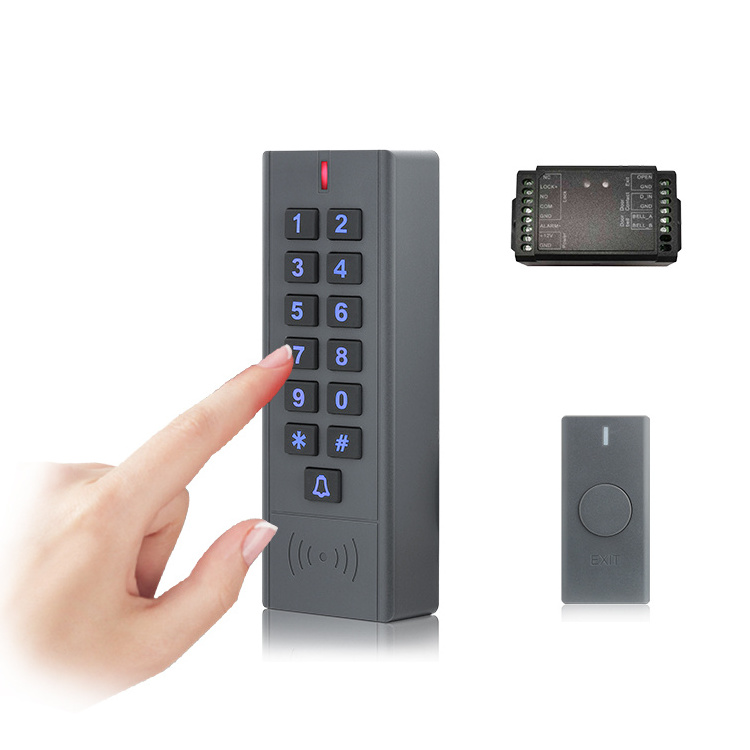 Waterproof Wireless Door Lock Application Access Control kit 125Khz 13.56MHZ EM Card RFID Access Control Wireless Keypad