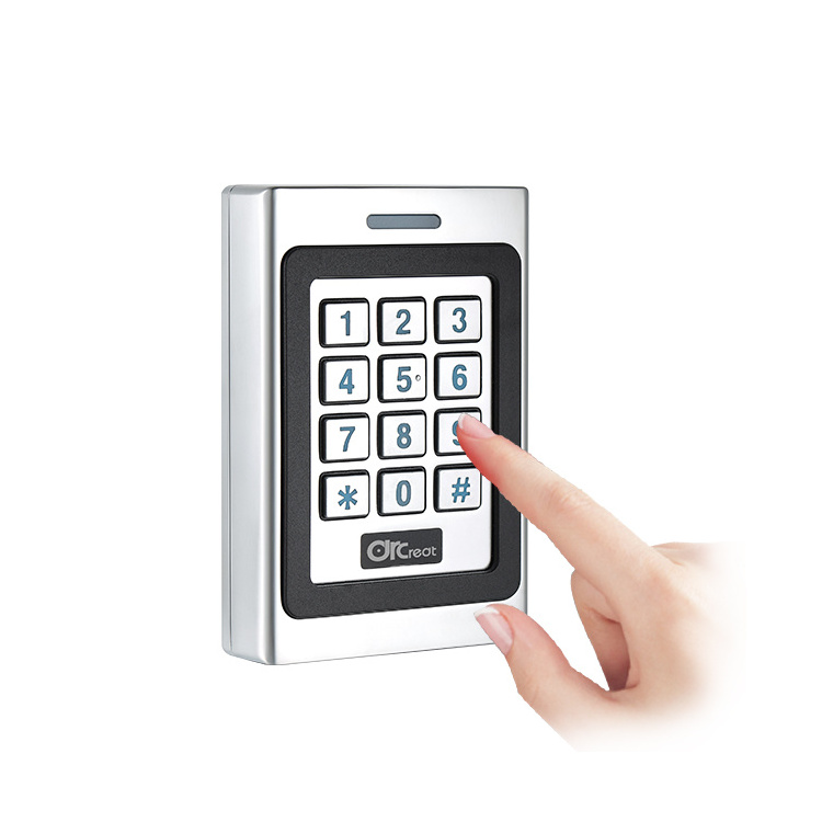 Cheap Price 125khz EM RFID card security gate waterproof metal case access control with keypad