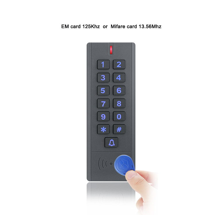 Waterproof Wireless Door Lock Application Access Control kit 125Khz 13.56MHZ EM Card RFID Access Control Wireless Keypad