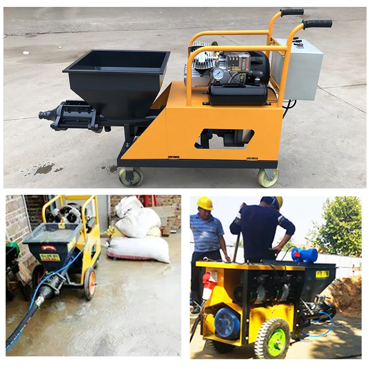 Hot Sale Concrete Mortar Spray/spraying Plastering Machine/shotcrete Machine For Sale