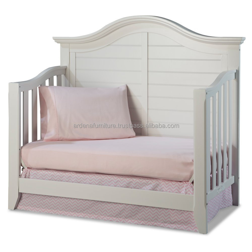 Italian Adult and Baby Crib Bed for Kid Furniture Customized Solid Wood Comfortable Baby Cribs with Modern Style Europe 10pcs