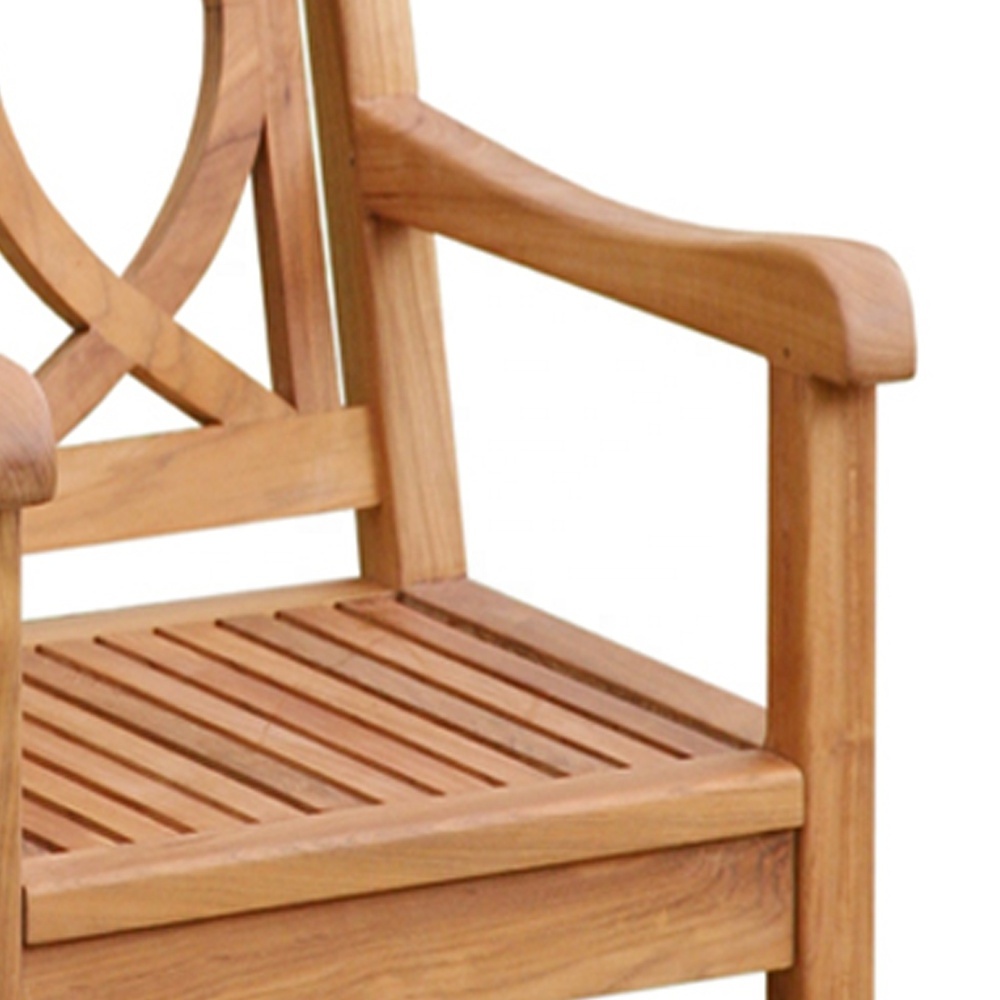 Modern Leisure Wood Furniture Teak Lismore Armchair Outdoor Furniture Garden Chairs for Events Patio Furniture Indonesia