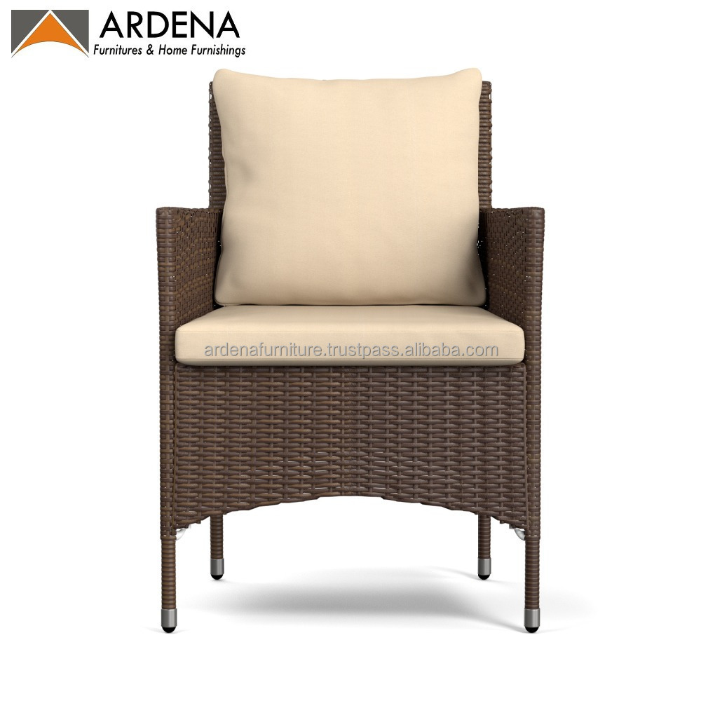 Cheap Ardena Patio 6 Rattan Chair Dining Tables Set Outdoor Furniture Garden Set Contemporary for Hotel or Resort Villa Leisure