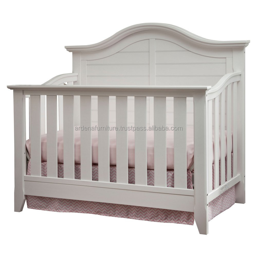 Italian Adult and Baby Crib Bed for Kid Furniture Customized Solid Wood Comfortable Baby Cribs with Modern Style Europe 10pcs