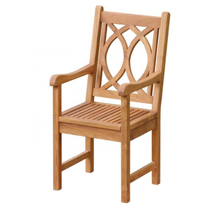 Modern Leisure Wood Furniture Teak Lismore Armchair Outdoor Furniture Garden Chairs for Events Patio Furniture Indonesia