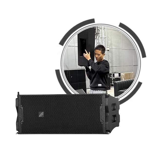 ARE Audio Passive Dual 8 Inch Portable Full Range PA System Line Array System Professional Speakers