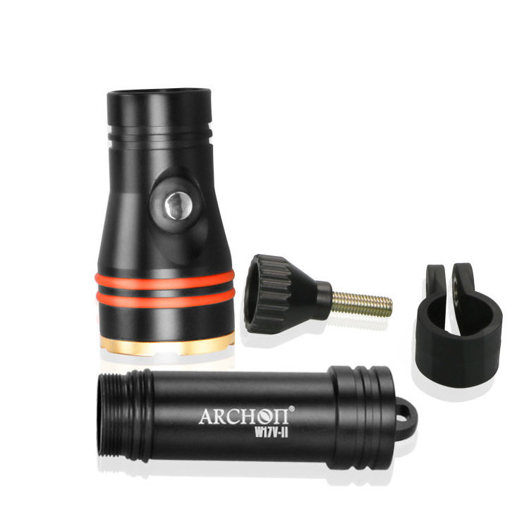 Cheap Hot Sale Archon W17V II Underwater Snoot Macro Shooting Photography Torch Mini Diving Video Flashlight Torch