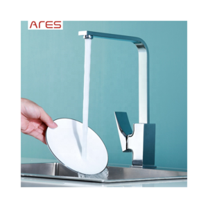 Ares Idealex Hot Style Modern Brass Single Lever Kitchen Sink Faucet Tap Mixer for Kitchen Sink Water Tap