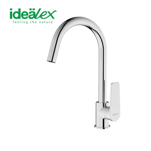 Ares Idealex Copper Brass Single Handle Main Body Sink Modern Kitchen Mixer Kitchen Faucet Kitchen Taps