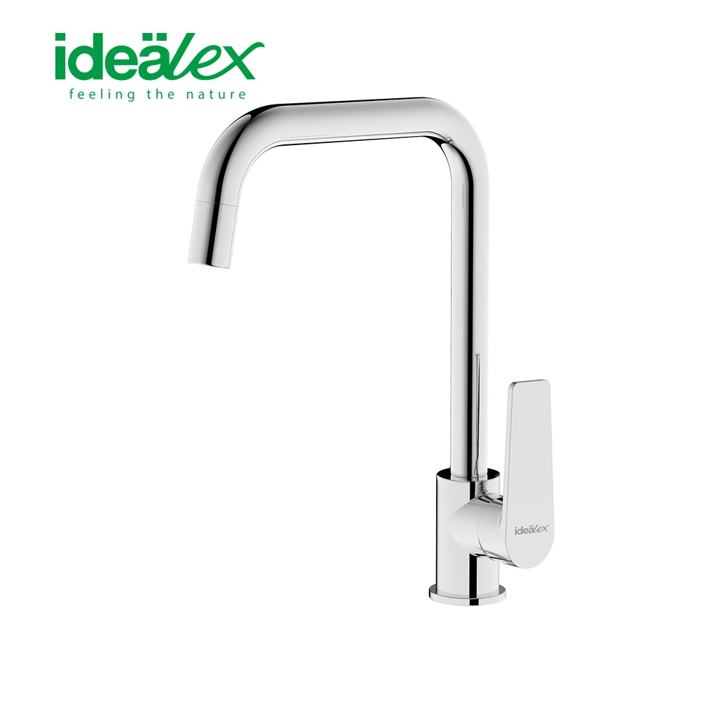 Ares Idealex Copper Brass Single Handle Main Body Sink Modern Kitchen Mixer Kitchen Faucet Kitchen Taps