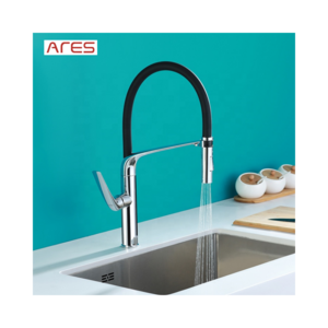 Ares Idealex Brass Universal Tap Swivel Extension Pull out Pull Down Modern Kitchen Faucet Tap