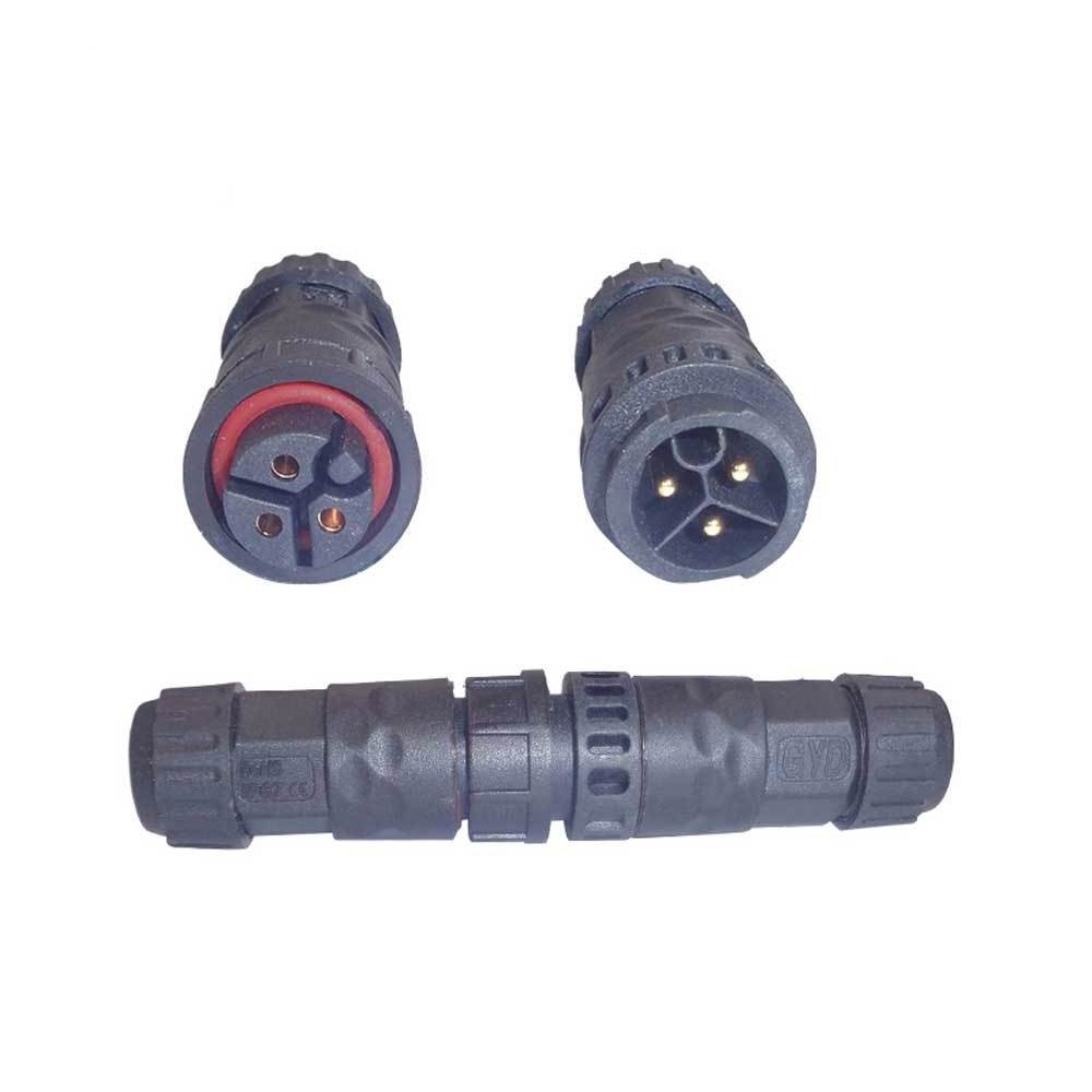 ip68 2 3 4 pin Male Female Waterproof Power Connector Push Lock Fast Connection Quick Circular M19 Connector