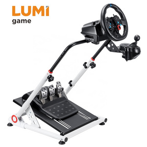 LRS10-BS02 Logitech G25 G27 G29 G920 Gaming Racing Simulator Stand Game Sim Racing Wheel Stand Racing Steering Simulator Stand