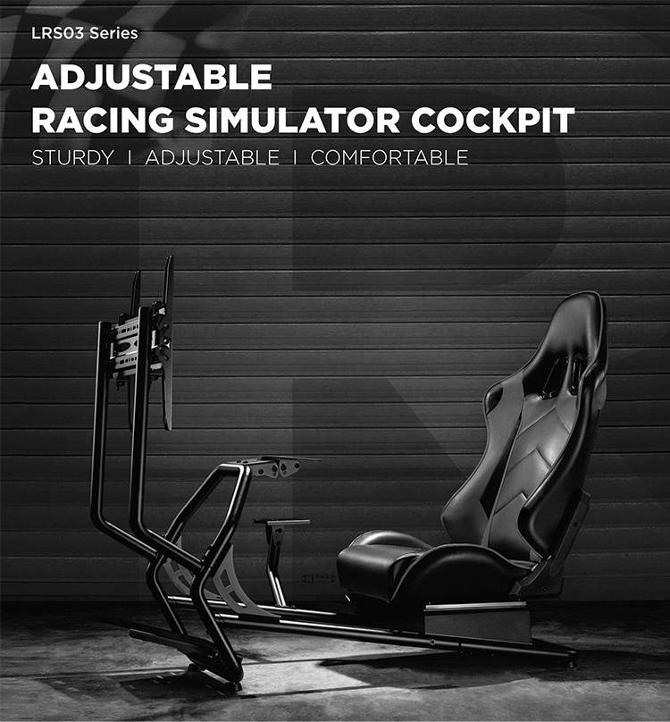 LRS03-BS Classic Racing Seat Simulator Cockpit Seat Manufacturer Racing Simulator Gaming Chair