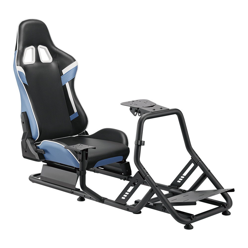 LRS09-BS03 PC PS4 PS5 Gaming Racing Sim Simulator Driving Cockpit Rig For Logitech G25 G27 G29 G920 Car F1 GTR Simracing Seat