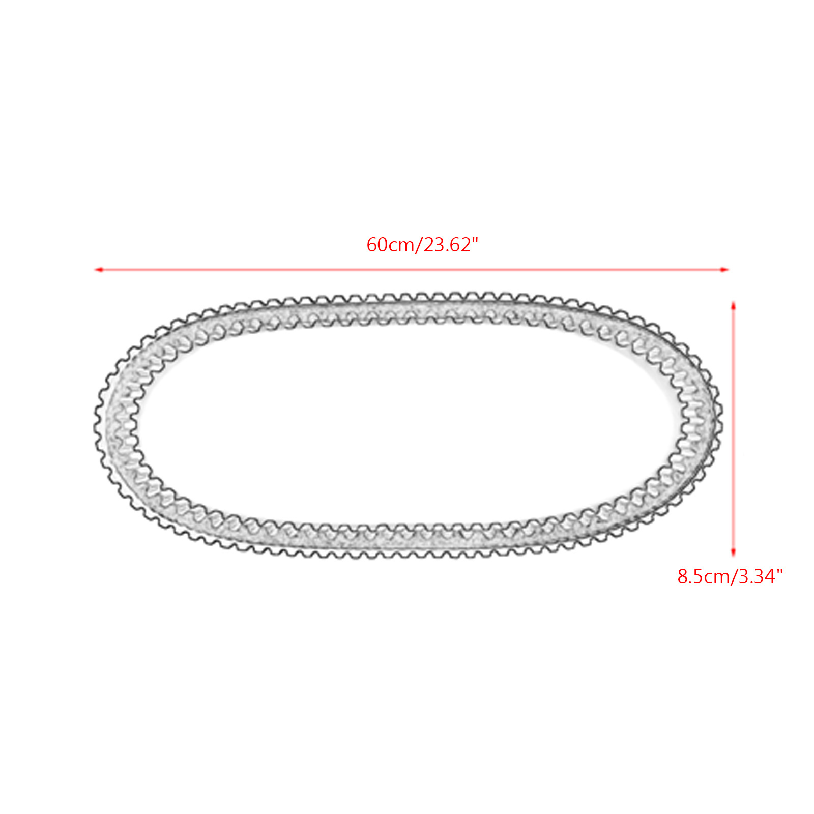 Drive Belt 1299x37 For Argo ATV Part 125-56 For Argo Conquest / Response / Bigfoot / Vanguard 6x6 8x8 570cc 480cc 2000-2007