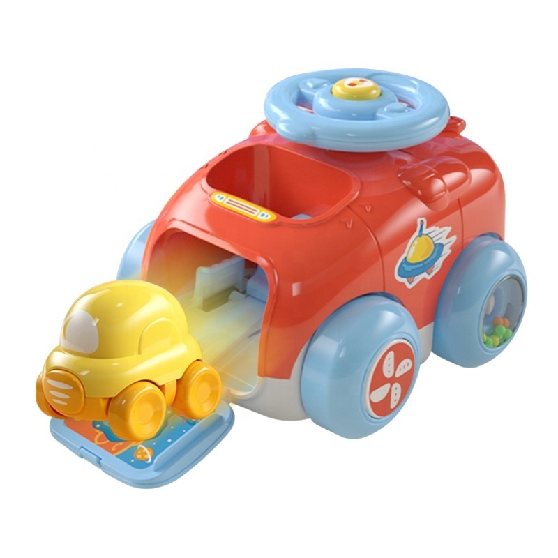 CPC Toys Parent-child Press and Go Ejection Car Catapult Toy Push and Go Friction Powered Car Toys