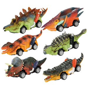 Dinosaur Car Toy Dino Cars Toys Vehicles Monster Truck Dinosaur Toys Play Set for 3 4 5 6 7 Year Old Boys