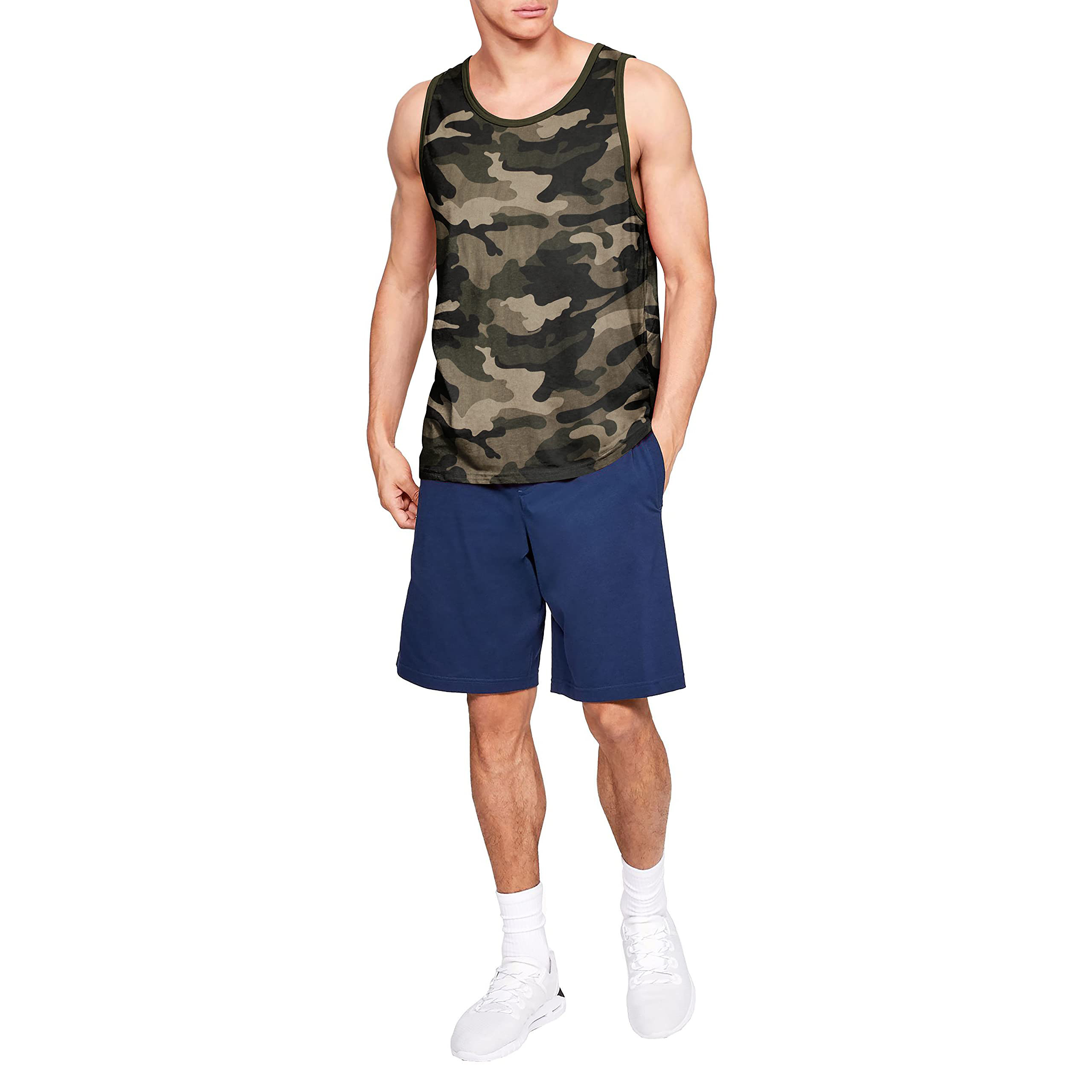 High Quality Quick Drying Fitness Gym Tank Top Mens Sports Fitness Singlet Customized Sports Running Men Vest