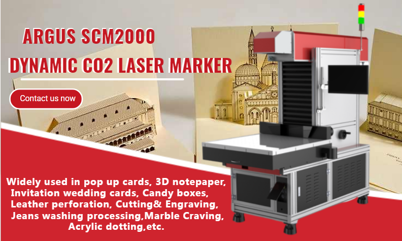 Sunic Large Format Co2 Laser Label Marking Rf Machine Galvo Scanner 3D ...