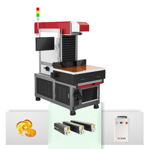 Sunic Hot Sale Dynamic CO2 laser Marking Machine for Paper Leather card laser engraving