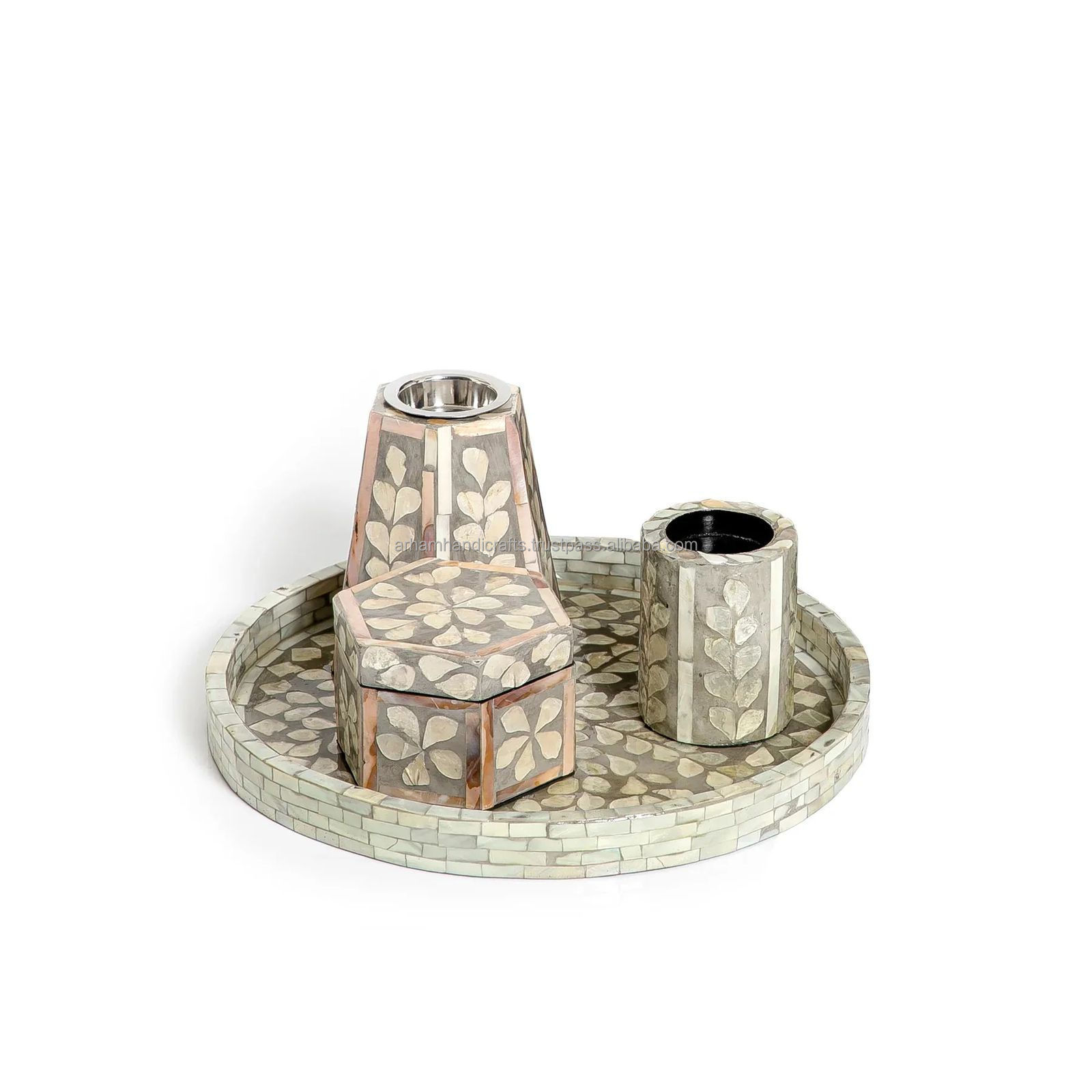 NEW Indian top selling handmade Ramadan gift bone inlay black and white mubkhar bakhoor burner incense burner arabic oud burner