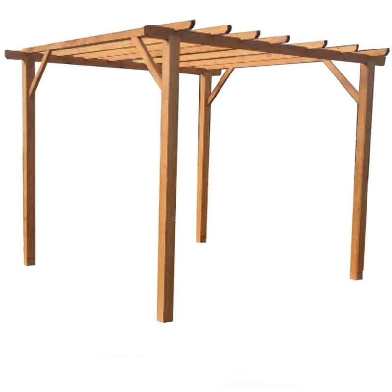 Customized Garden Framed Canopy Gazebo Pergola Outdoor Furniture Aab-607a  Wood Gazebos Easy Assemble Gazebo