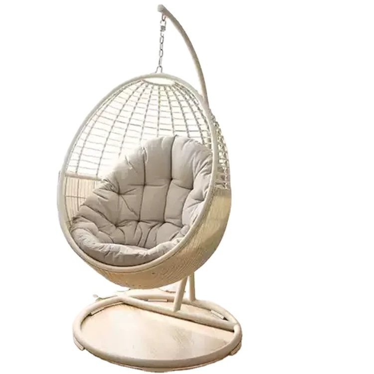 Morden Backyard Swing Hanging Chair Garden Single Seat Adults Swing Egg Chair For Sale