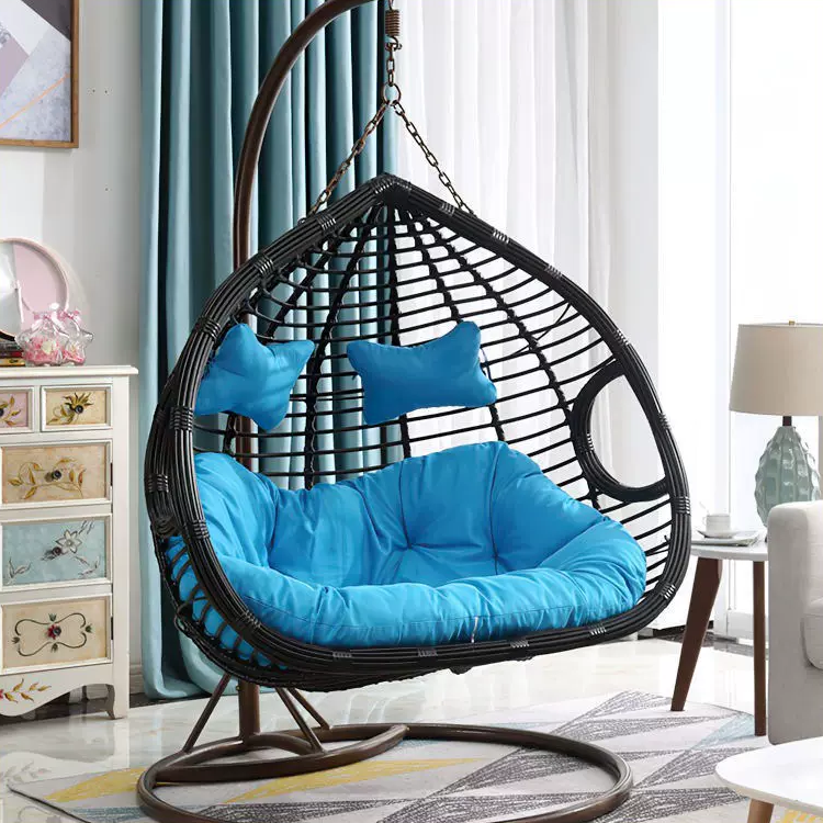 Modern Outdoor Patio Swing Chair two seat patio swing wicker swing chair Hanging chair hanging basket