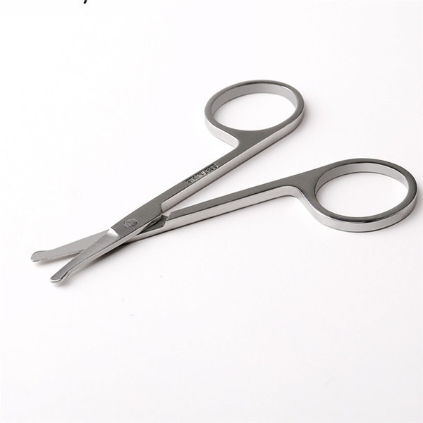 Trimmer Eye Brow Eyelashes Nose Hair Scissor Manicure Scissors Stainless Steel Eyebrow Scissor Cutter Nail Makeup Tools