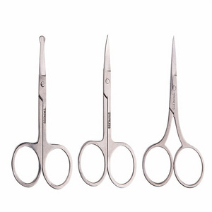 Trimmer Eye Brow Eyelashes Nose Hair Scissor Manicure Scissors Stainless Steel Eyebrow Scissor Cutter Nail Makeup Tools