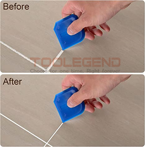 4 Pieces Silicone Caulking Remover Finishing Tools for Bathroom Kitchen and Frames Sealant Seals