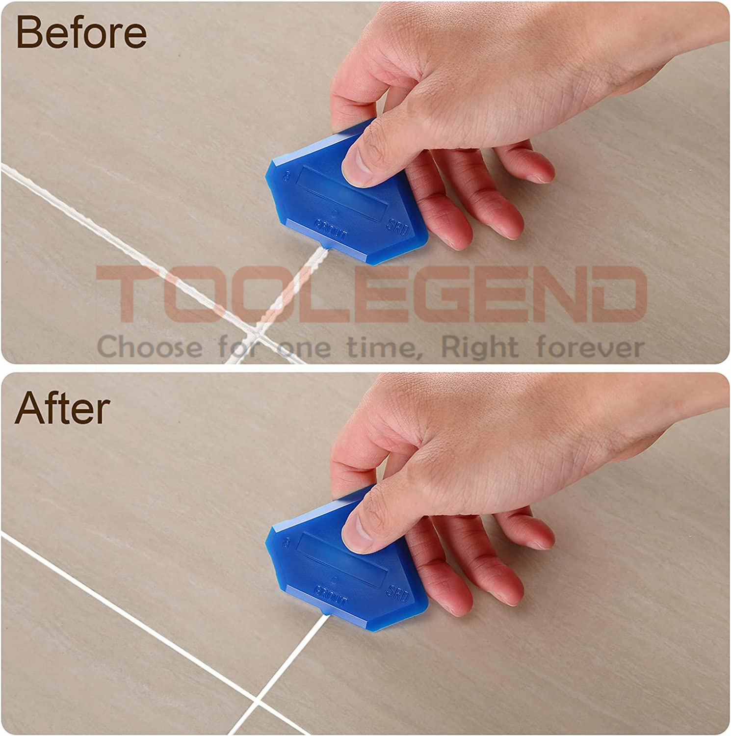 4 Pieces Silicone Caulking Remover Finishing Tools for Bathroom Kitchen and Frames Sealant Seals