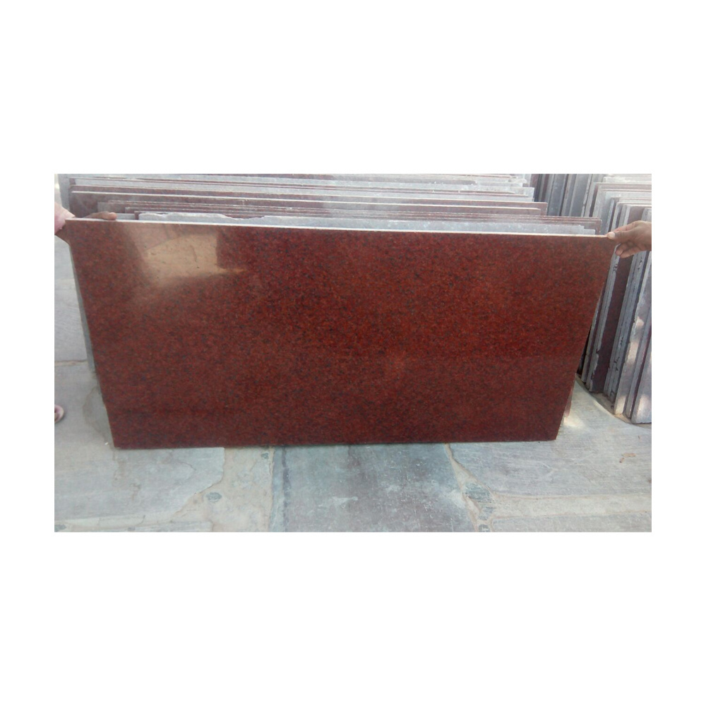 Granite Custom Design from the New Collection India Offers Red Granite at Discount Prices