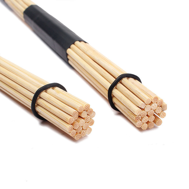 40cm Wooden Hot Rods Rute Jazz Drum Sticks Brushes Drumsticks Bamboo drum sticks rods rute jazz drum sticks