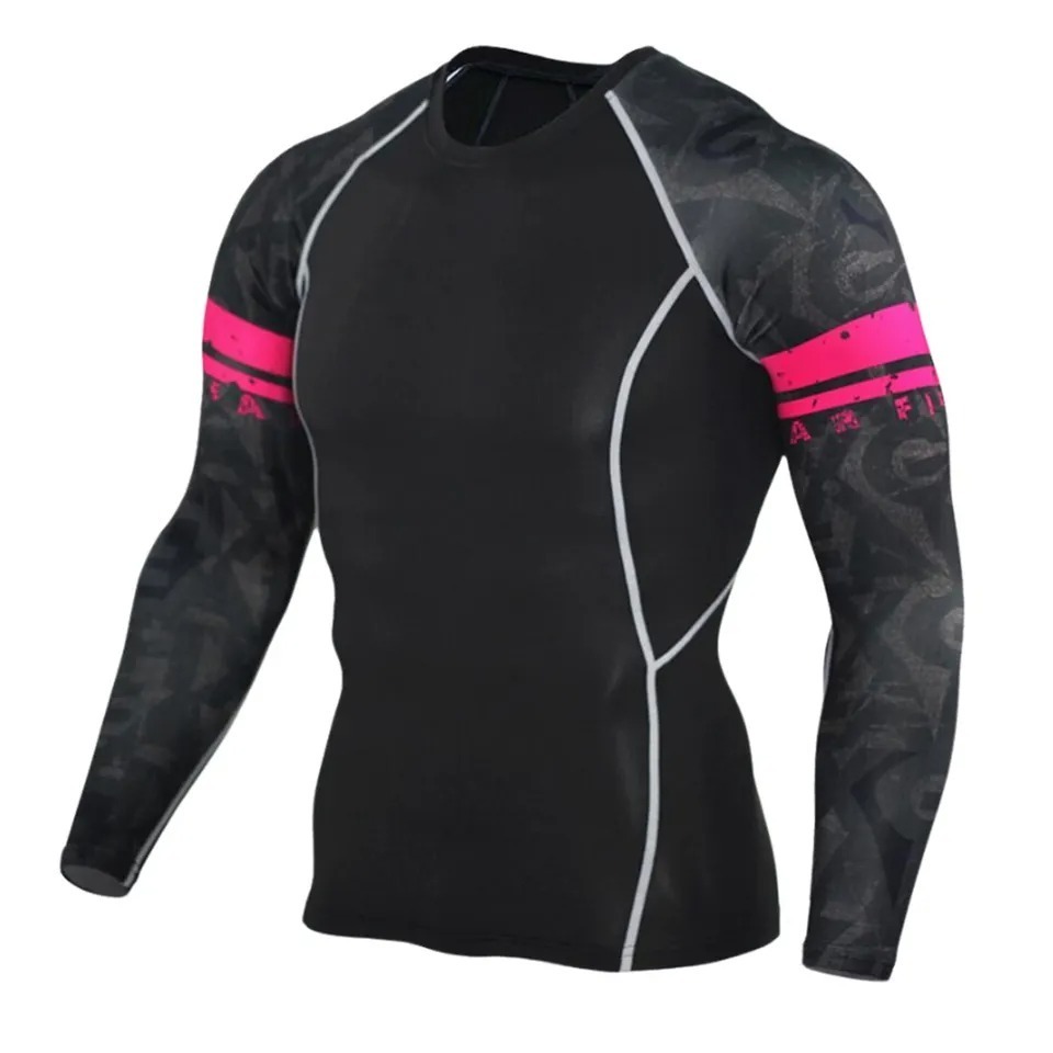 Best Quality Men Sublimation Long Sleeve Mens Rash Guard Jiu Jitsu Rash Guard Mma Rash Guard For Men