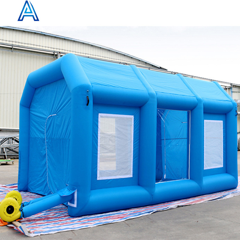 OEM customize huge large big inflatable carport car shed shelter for auto mobile tent foldable garage