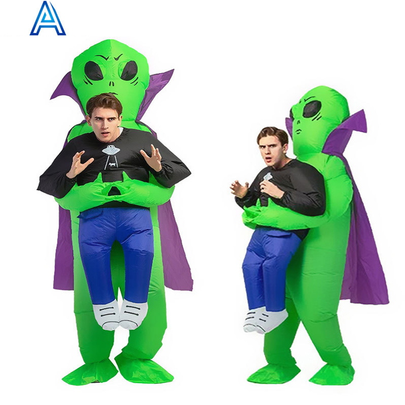 Halloween inflatable costumes adult kids alien cosplay role play inflatable costumes suit clothes garments